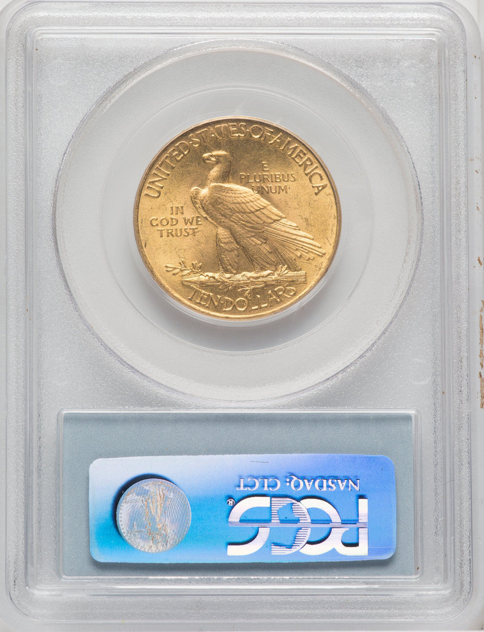 1908 $10 MOTTO Indian Eagle PCGS MS63