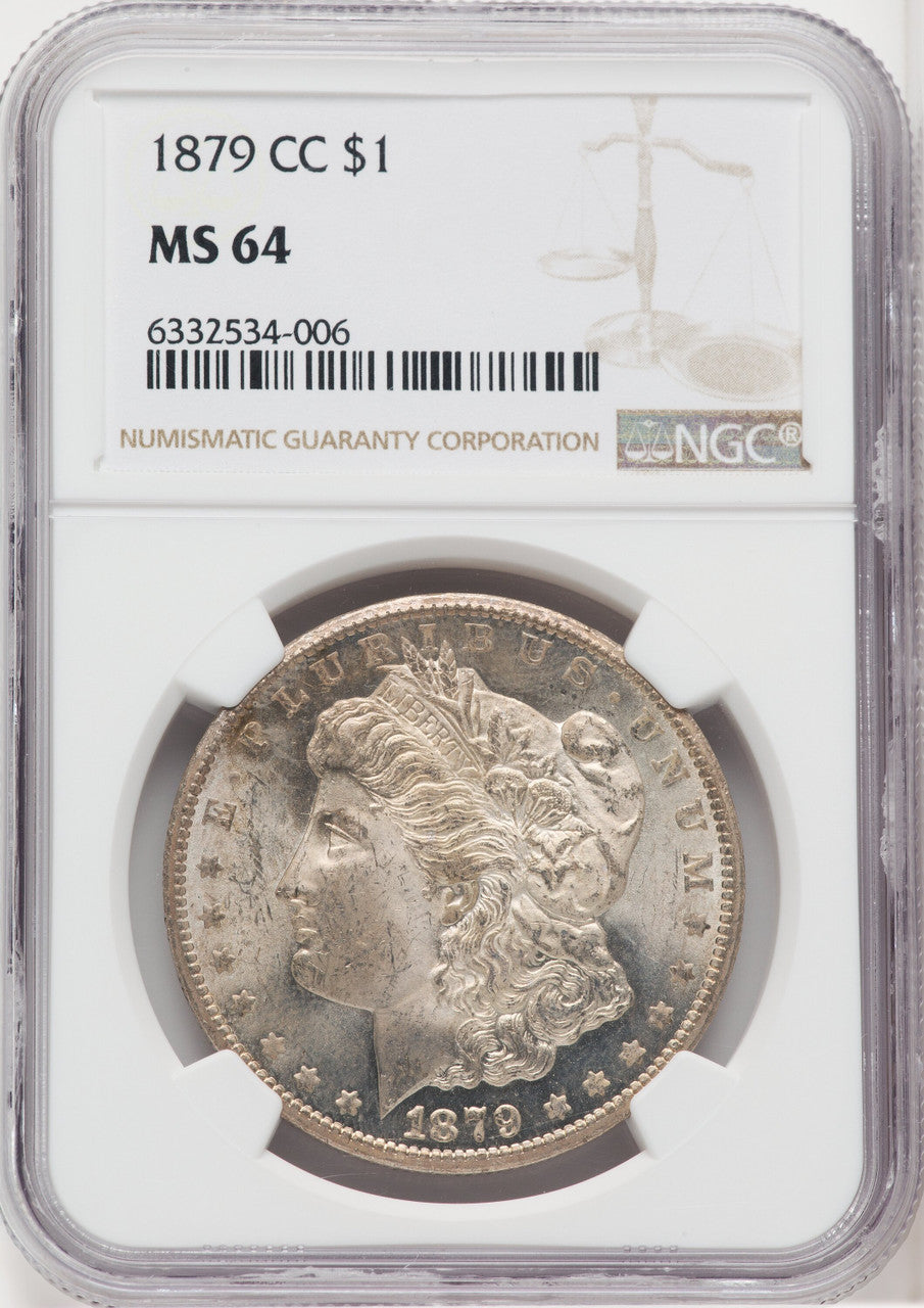 1879-CC $1 Morgan Dollar NGC MS64