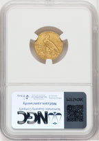 1914 $2.50 Indian Quarter Eagle NGC MS62 (768710014)