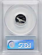 1997-W $10 Tenth-Ounce Platinum Blue Gradient PCGS PR70 (767230031)