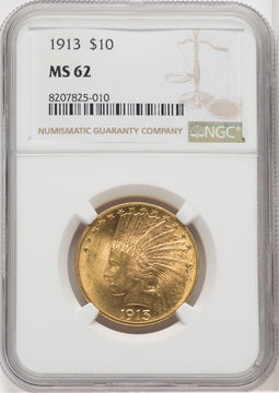 1913 $10 Indian Eagle NGC MS62