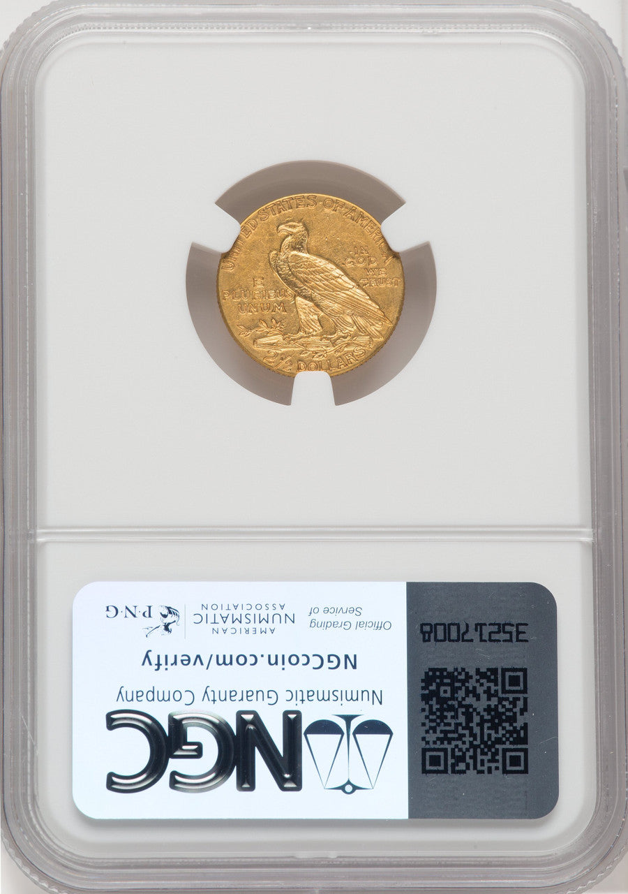 1914 $2.50 Indian Quarter Eagle NGC MS61
