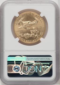 2019-W 1 oz Burnished Gold Eagle Early Releaes NGC MS70