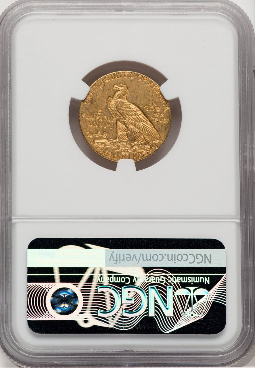 1909-O $5 Indian Half Eagle NGC MS62 (768930023)