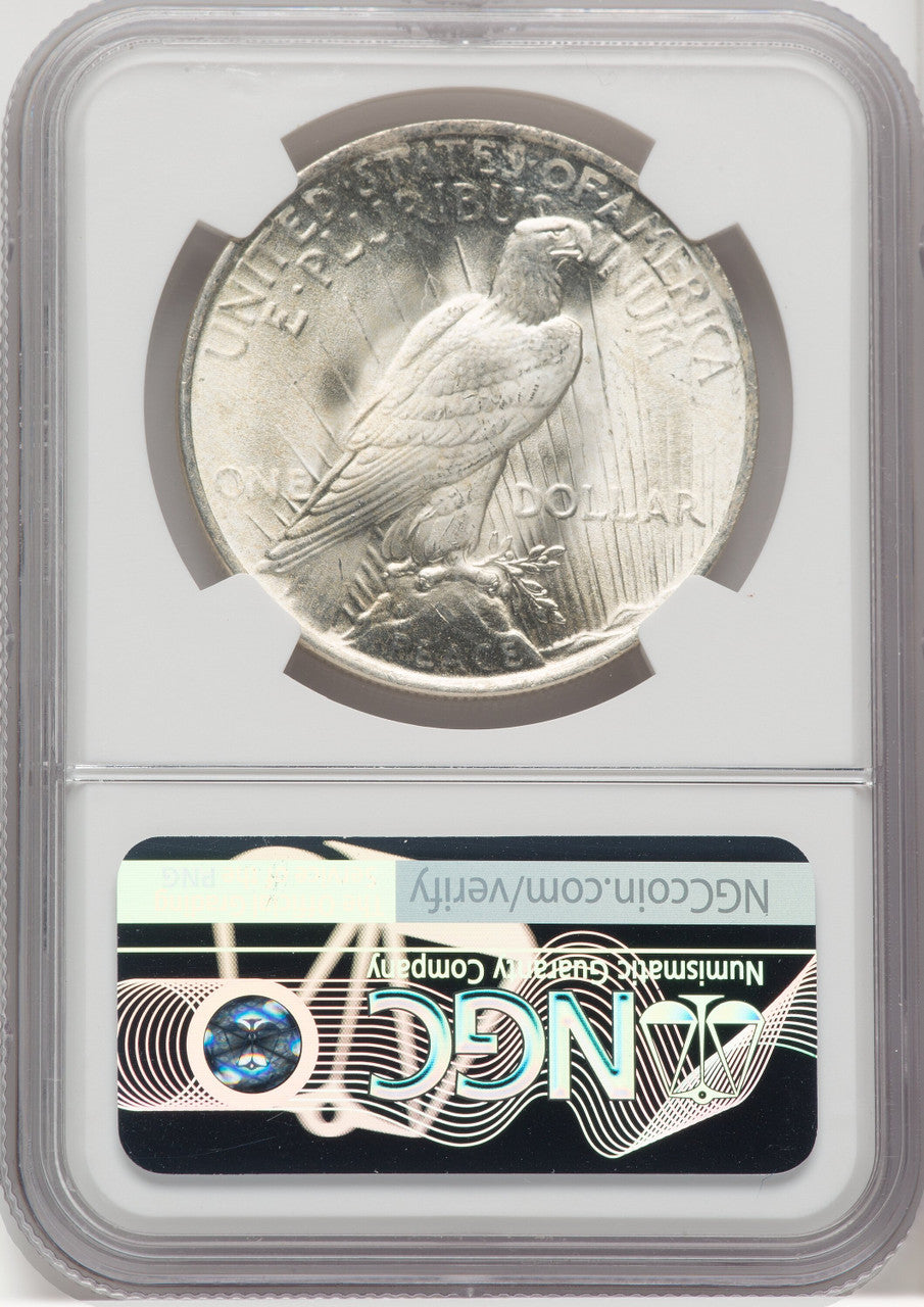 1923 $1 Peace Dollar NGC MS67 (768682008)