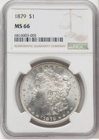 1879 $1 Morgan Dollar NGC MS66 (768671031)