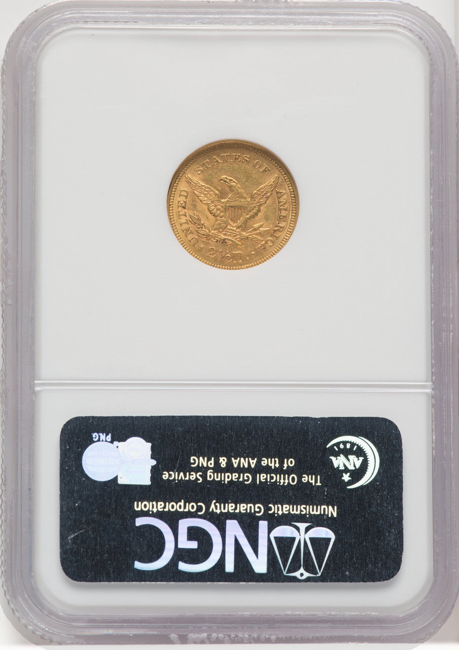 1853 $2.50 Liberty Quarter Eagle NGC MS61 (768671052)