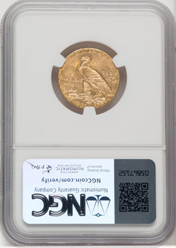 1909-D $5 Indian Half Eagle NGC MS64+ (768671061)