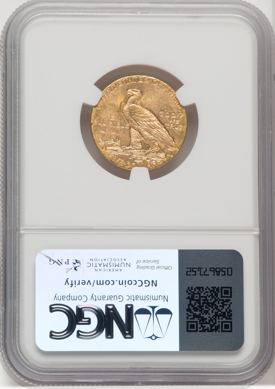 1909-D $5 Indian Half Eagle NGC MS64+ (768671061)