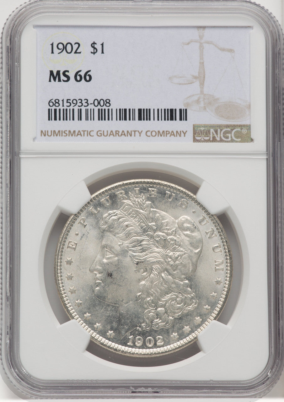 1902 $1 Morgan Dollar NGC MS66 (768671042)