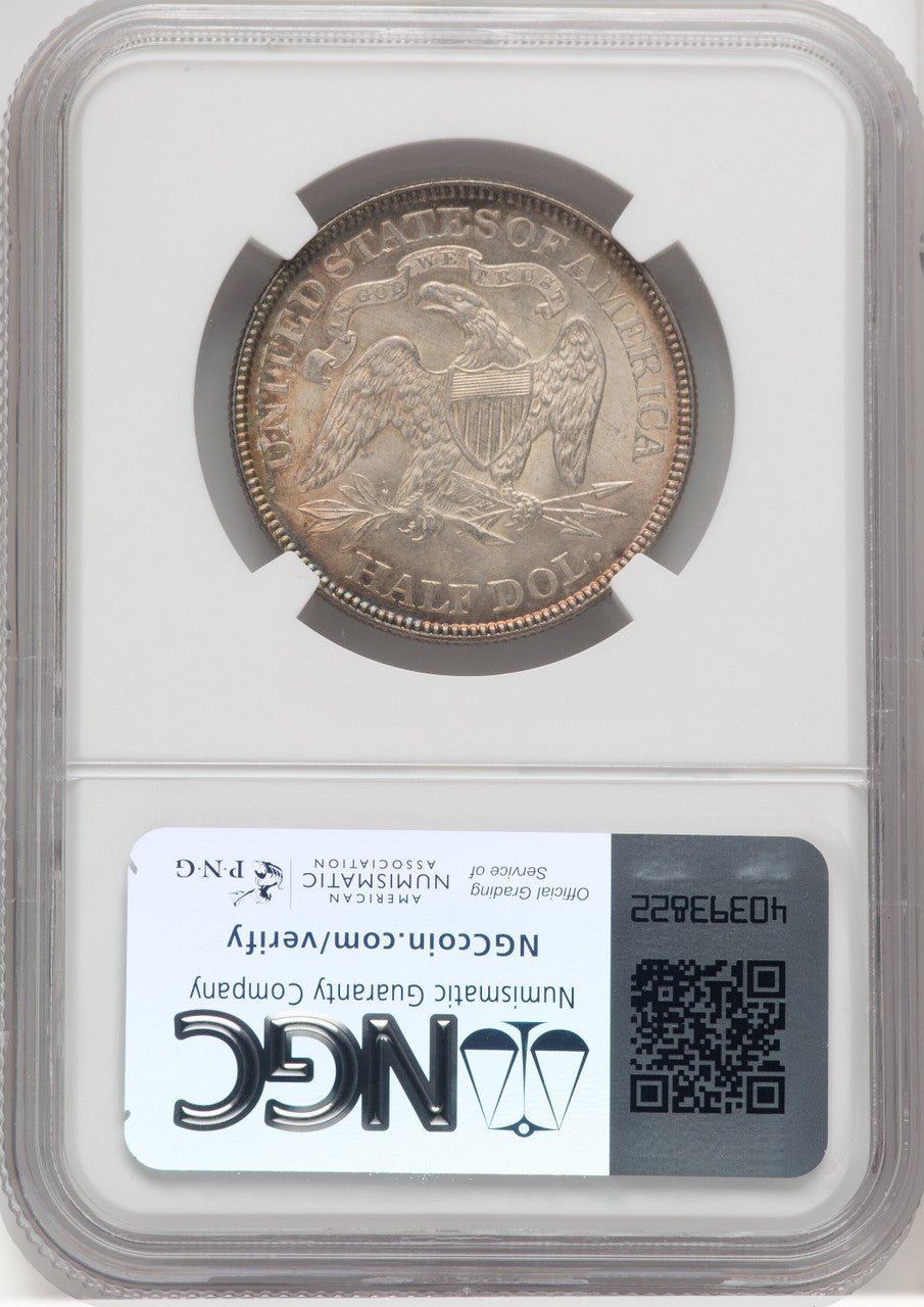 1878 50C Seated Half Dollar NGC MS65