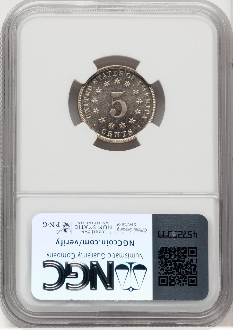 1883 5C SHIELD Proof Shield Nickel NGC PR66