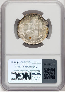 1935-S 50C San Diego Commemorative Silver NGC MS67+