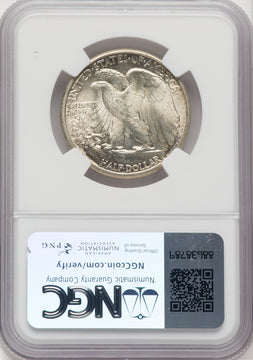 1944 50C Walking Liberty Half Dollar NGC MS67+