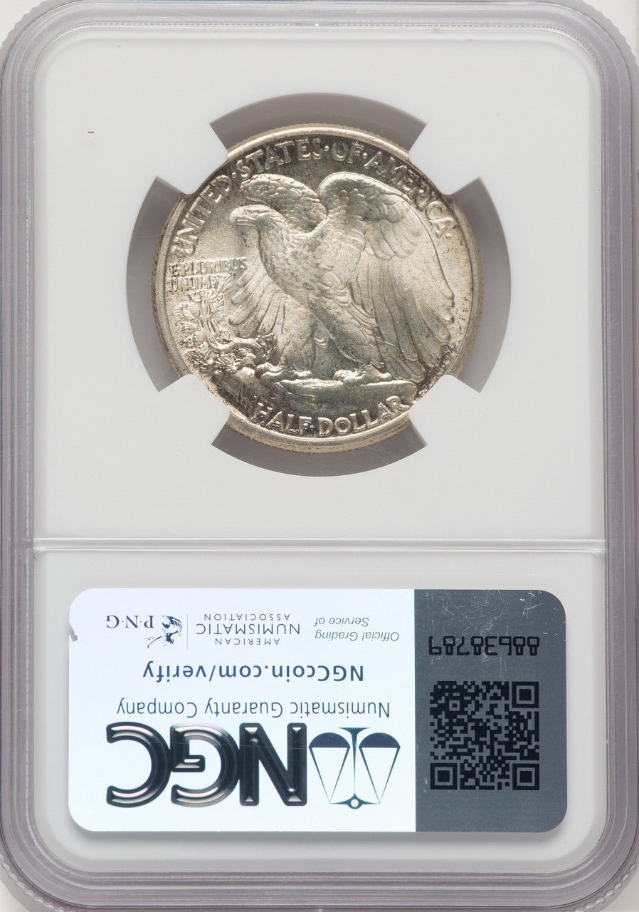 1944 50C Walking Liberty Half Dollar NGC MS67+