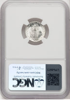 1945-S 10C FB CAC Mercury Dime NGC MS67+