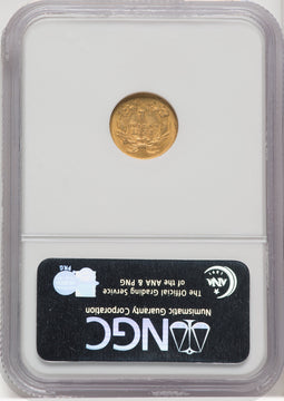 1854 G$1 Type Two Gold Dollar NGC MS61 (768796039)