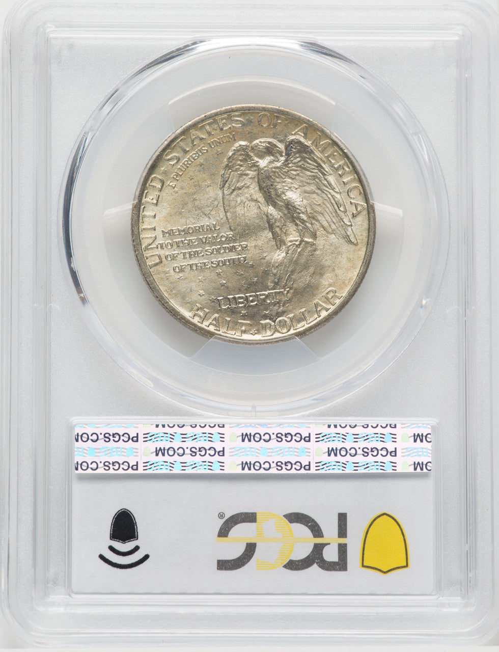 1925 50C Stone Mountain Commemorative Silver PCGS MS67 (768671075)