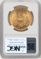 1907-D $20 Liberty Double Eagle NGC MS65+ (768097001)