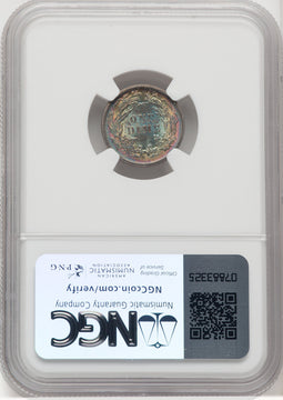 1885 10C Seated Dime NGC MS66+