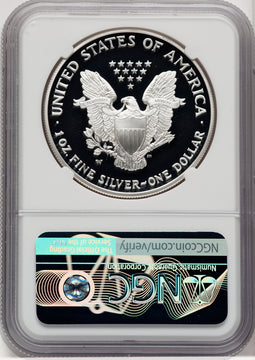 2005-W Silver Eagle Mike Castle NGC PF70