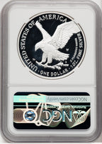 2021-S S1$ Silver Eagle Type Two Ed Moy NGC PF70