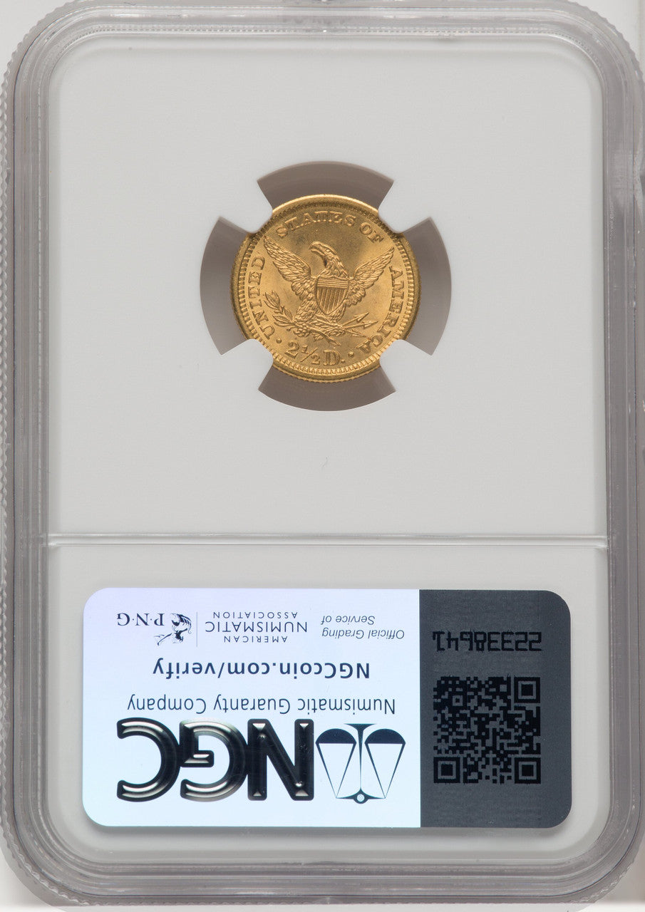1906 $2.50 Liberty Quarter Eagle NGC MS67 (506059005)