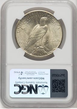 1925 $1 Peace Dollar NGC MS67 (768803035)