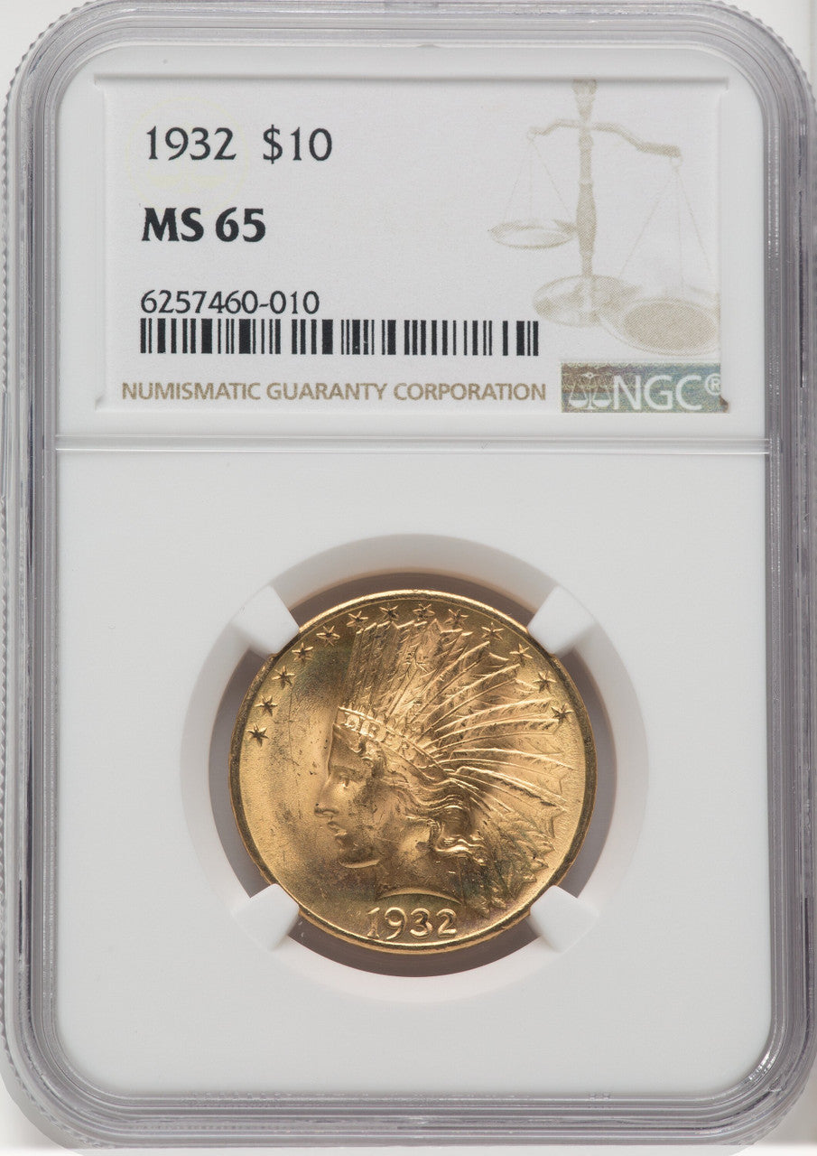 1932 $10 Indian Eagle NGC MS65 (768103013)