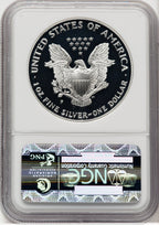 1998-P Silver Eagle Brown Label NGC PF70