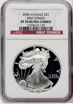2006-W Silver Eagle First Strike NGC PF70