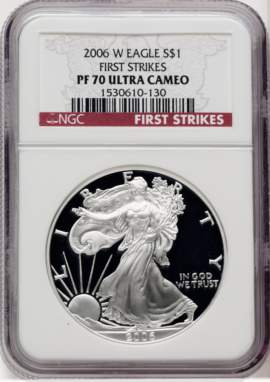 2006-W Silver Eagle First Strike NGC PF70
