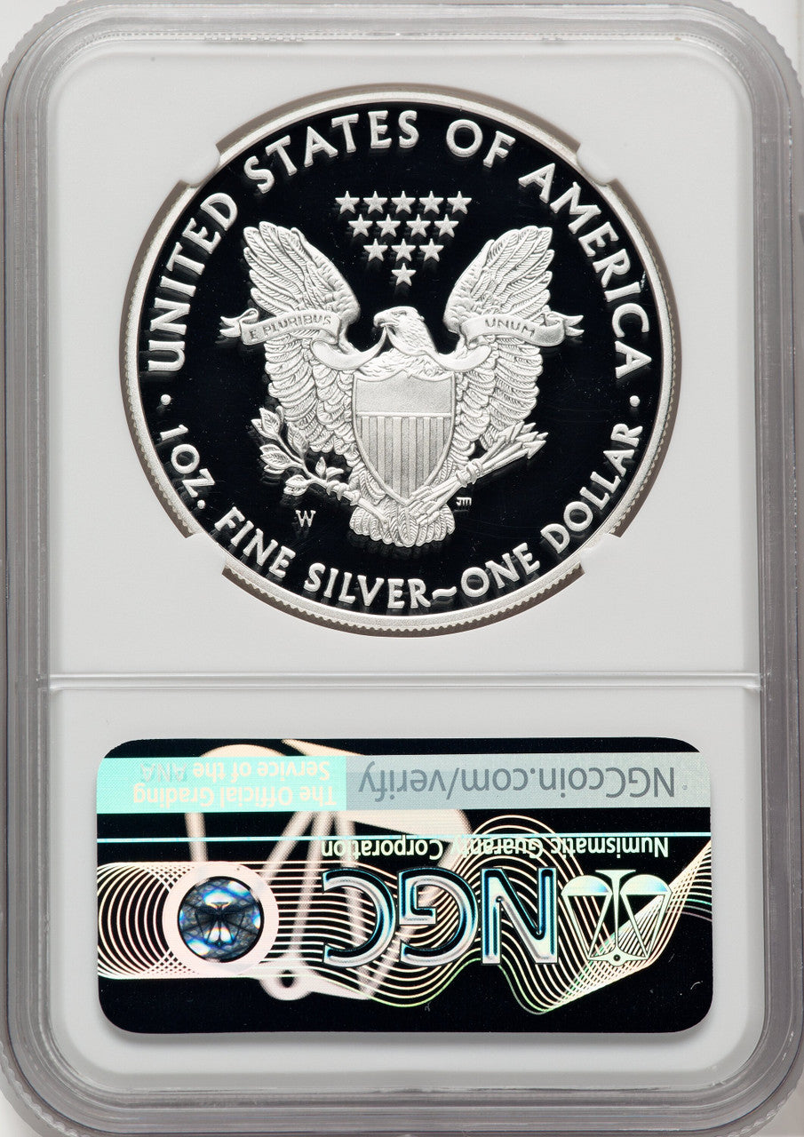 2008-W Silver Eagle NGC PF70 Mike Castle