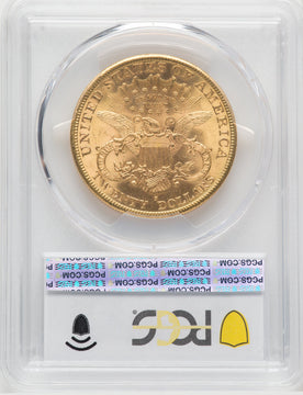 1896-S $20 PCGS Secure Plus Liberty Double Eagle PCGS MS63+