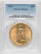 1927 $20 Saint-Gaudens Double Eagle PCGS MS64+ (506301019)