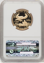 2013-W $25 Half-Ounce Gold Eagle ER Blue NGC PF70