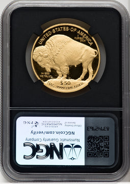 2010-W $50 Gold Buffalo Early Releases NGC PF70 Anna Cabral
