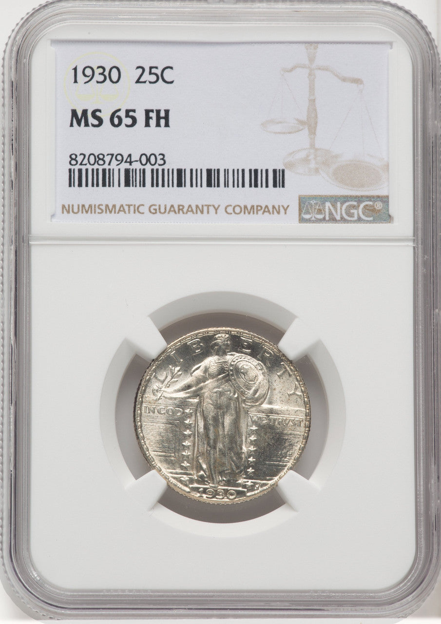 1930 25C FH Standing Liberty Quarter NGC MS65 (769075019)
