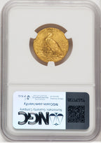 1913 $5 Indian Half Eagle NGC MS63