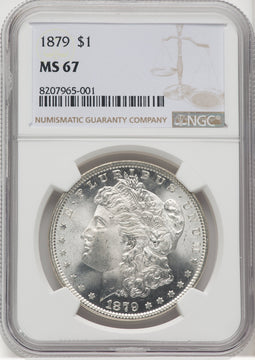1879 $1 Morgan Dollar NGC MS67 (768417022)