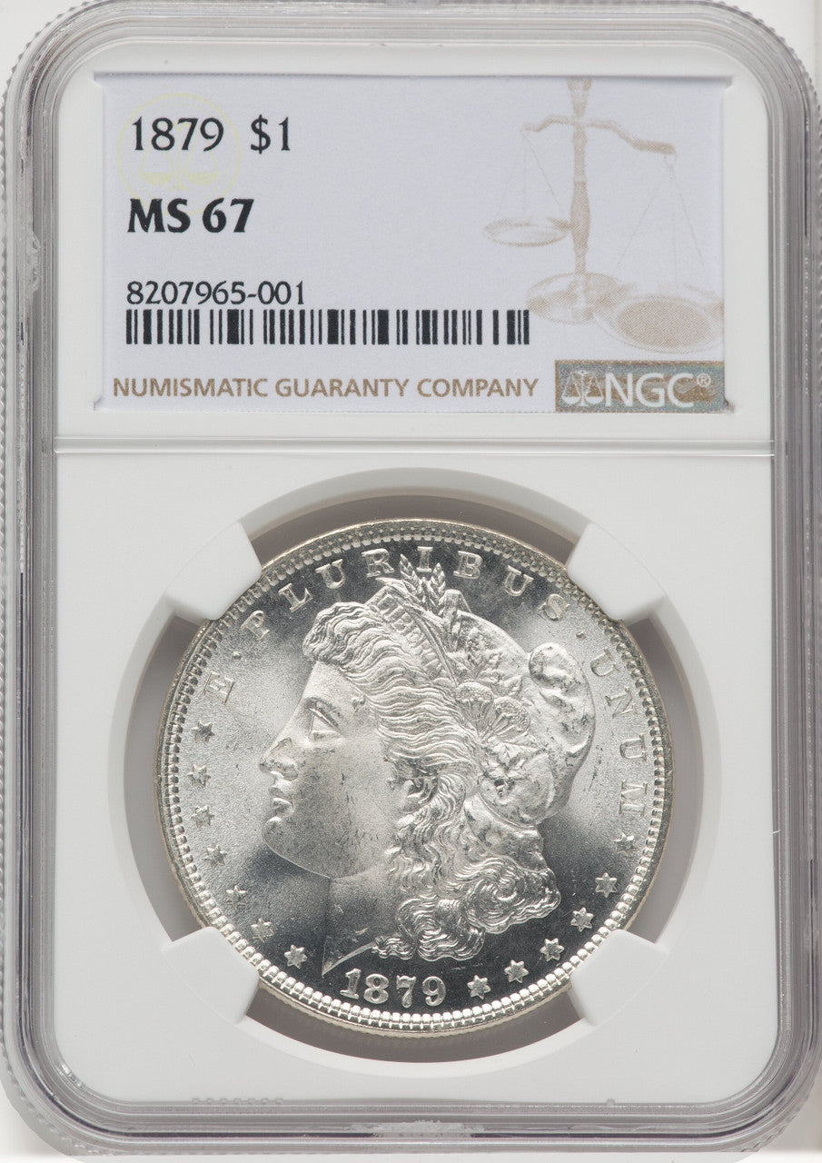1879 $1 Morgan Dollar NGC MS67 (768417022)