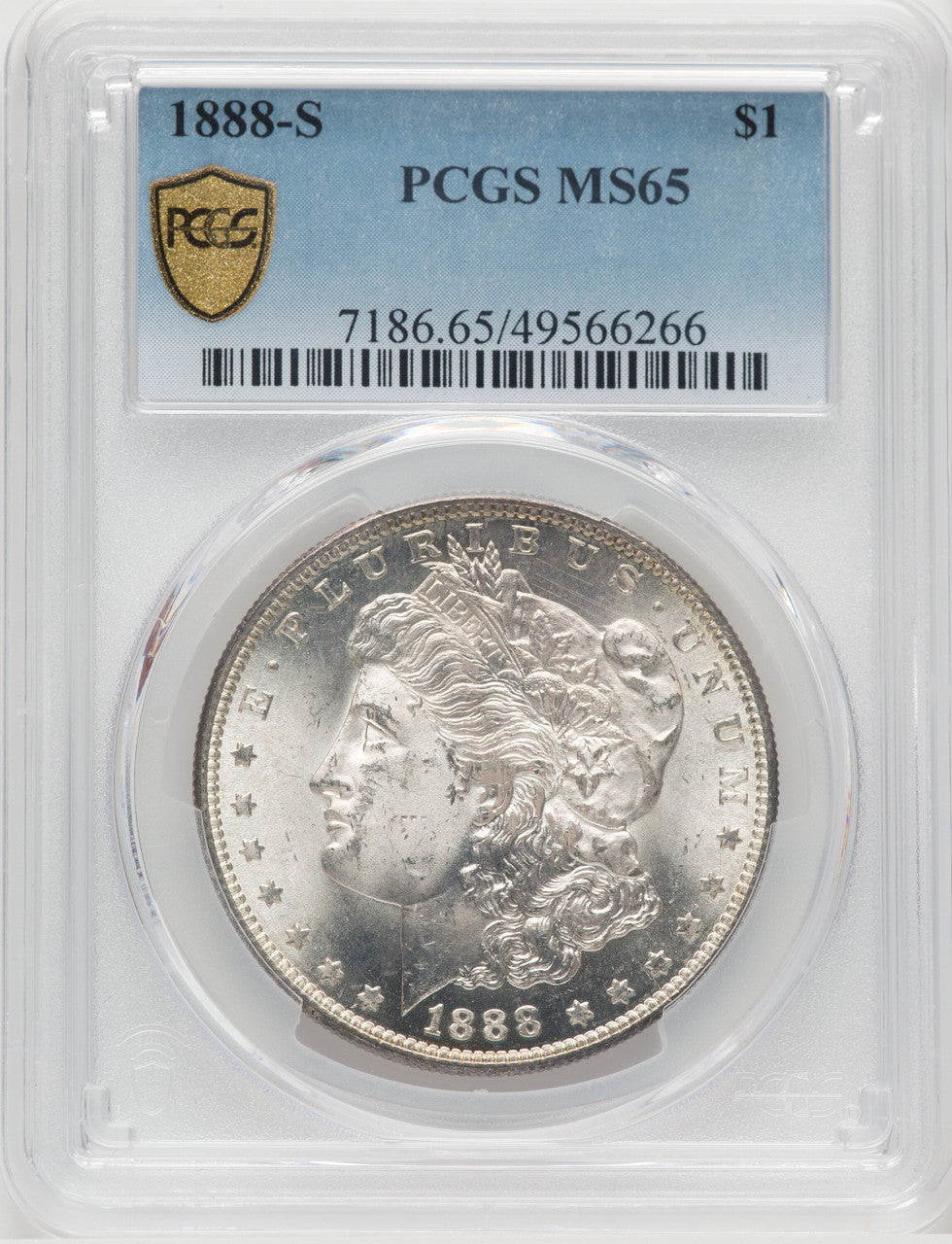 1888-S $1 Morgan Dollar PCGS MS65 (768877011)