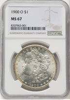 1900-O $1 Morgan Dollar NGC MS67 (768803027)