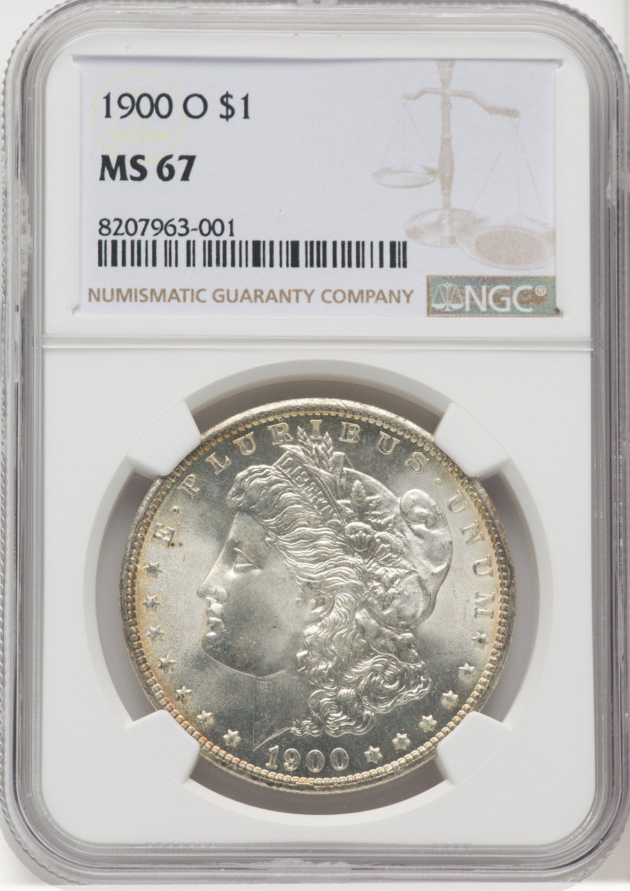 1900-O $1 Morgan Dollar NGC MS67 (768803027)