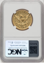 1853-O $10 Liberty Eagle NGC AU55