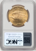 1925 $20 Saint-Gaudens Double Eagle NGC MS66+ (518970380)