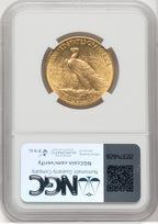 1915 $10 Indian Eagle NGC MS62