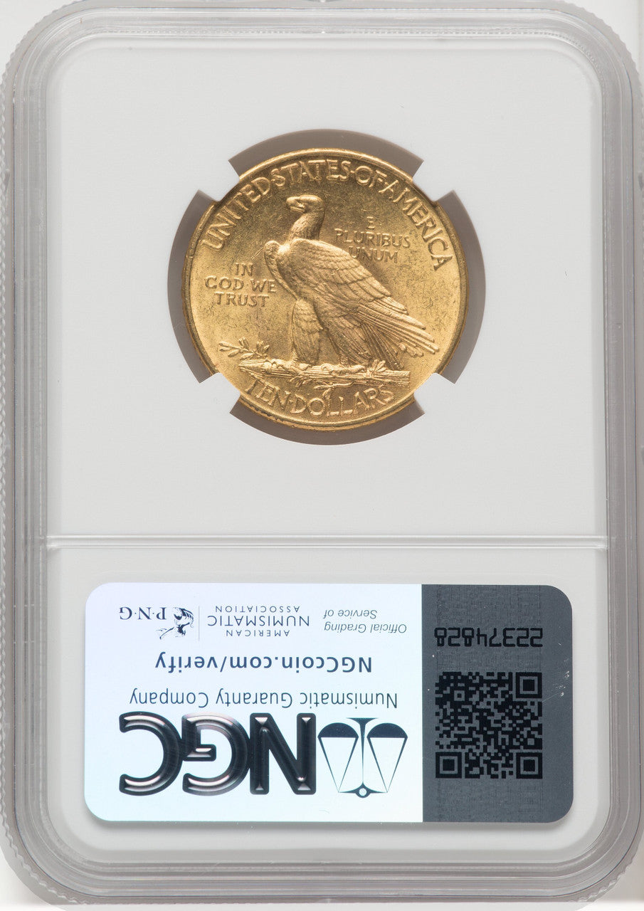 1915 $10 Indian Eagle NGC MS62