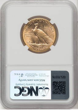 1910-D $10 Indian Eagle NGC MS62 (177068258)