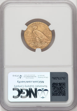 1909 $5 Indian Half Eagle NGC MS64 (519054035)